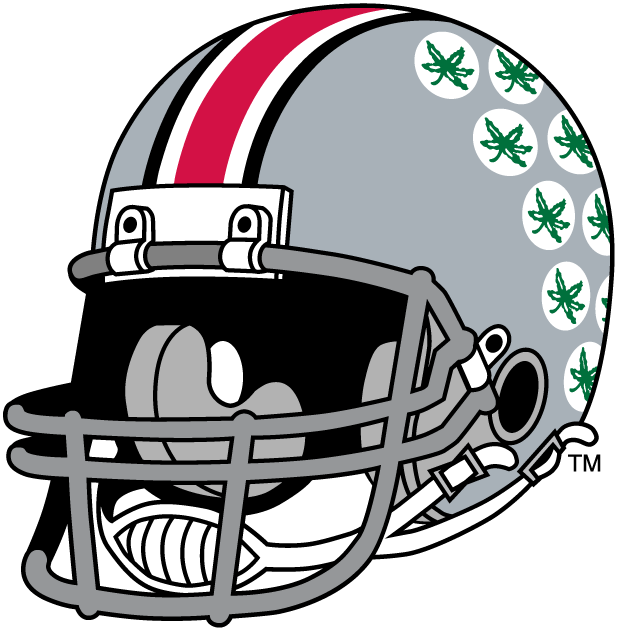Ohio State Buckeyes 1968-Pres Helmet Logo t shirts iron on transfers